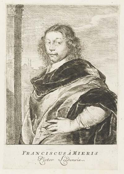 Portrait of Franciscus à Mieris