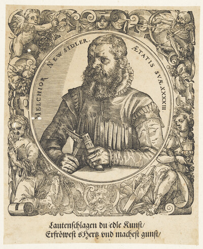 Portrait of Melchior Newsidler