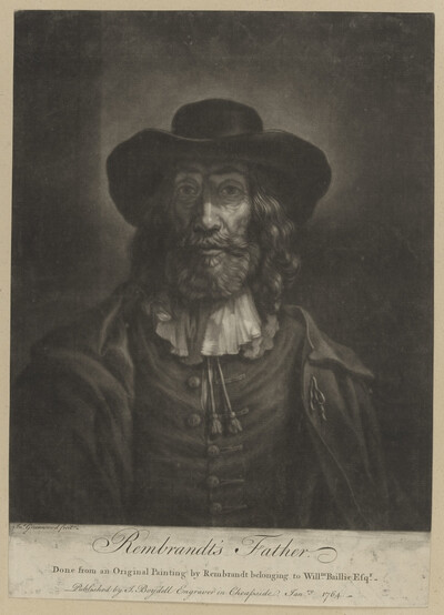 Bildnis des Harmen Gerritszoon van Rijn