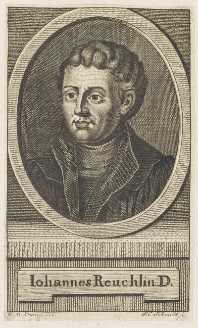 Portrait of Iohannes Reuchlin