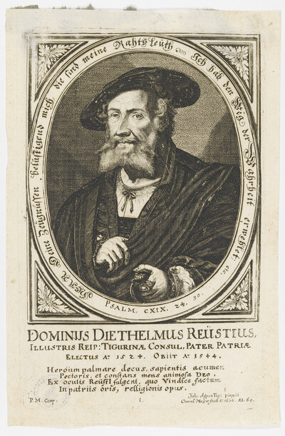 Portrait of Diethelmus Reüstius
