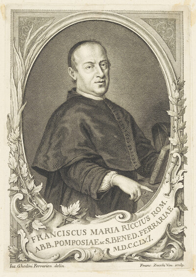 Portrait of Franciscus Maria Riccius