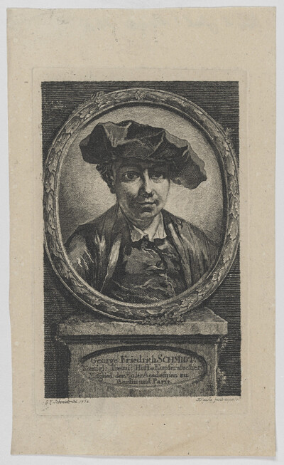 Portrait of George Friedrich Schmidt