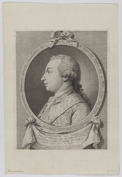 Portrait of J. de Schouwalow