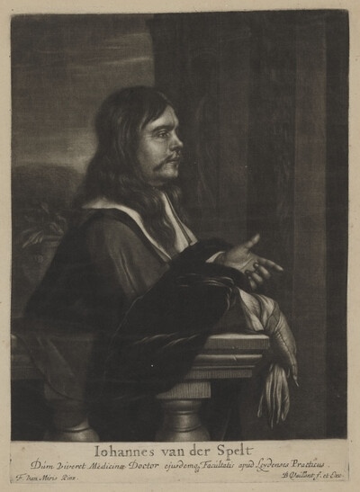 Portrait of Iohannes van der Spelt