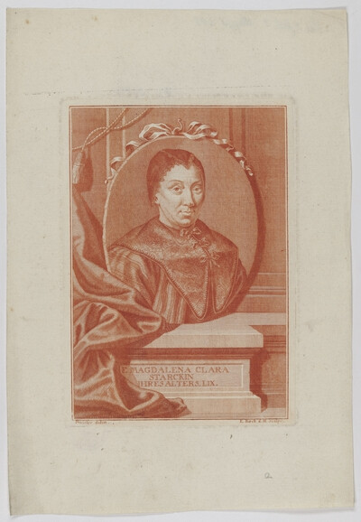 Portrait of Magdalena Clara Starckin
