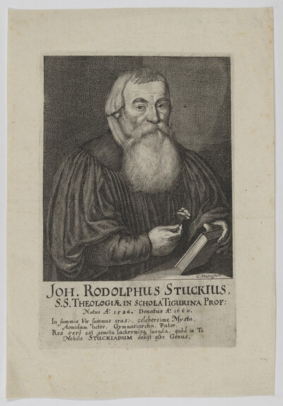 Portrait of Joh. Rodolphus Stuckius