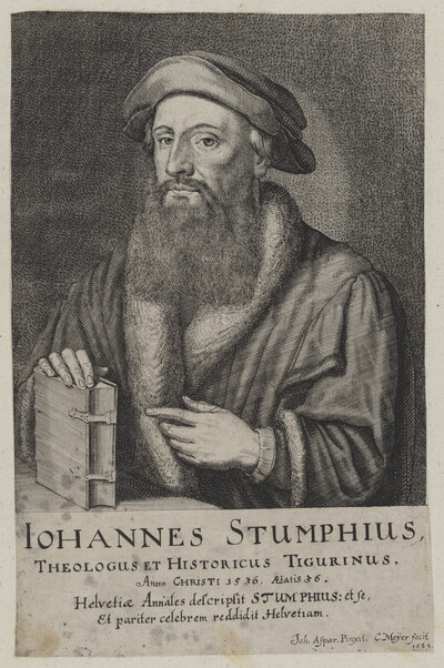 Portrait of Iohannes Stumphius