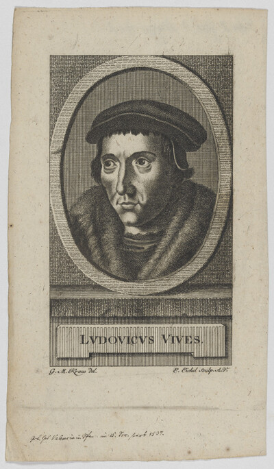 Portrait of Lvdovicvs Vives