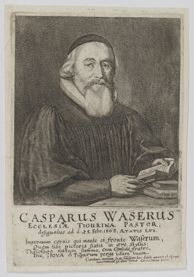 Portrait of Casparus Waserus
