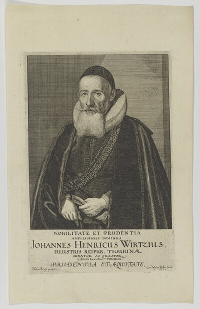Portrait of John Henricus Wirtzius