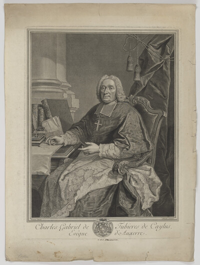 Portrait of Charles Gabriel de Tubieres de Caylus