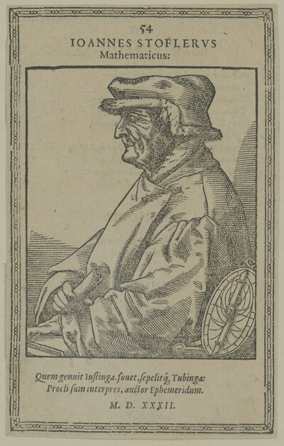 Portrait of Johannes Stoefler