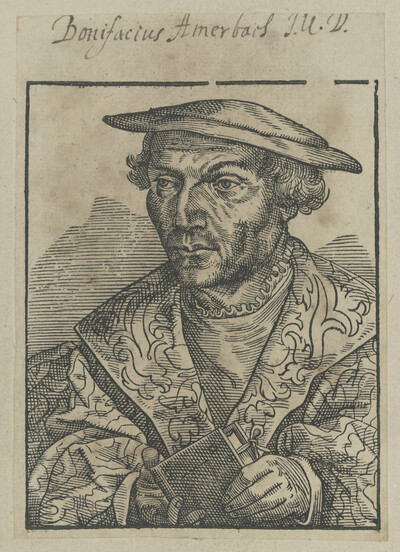 Portrait of Bonifacius Amerbach