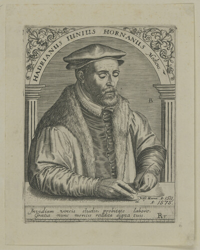 Portrait of Adrianus Junius