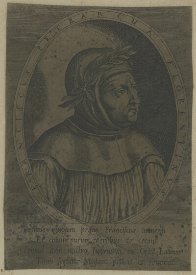 Portrait of Francesco Petrarca