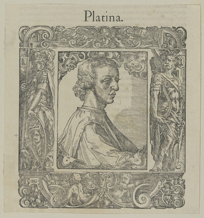 Portrait of Bartolomeo Platina
