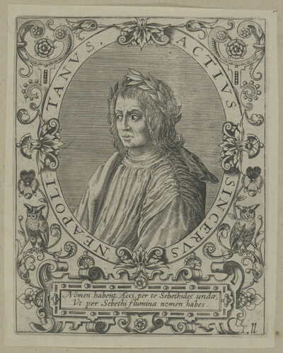 Portrait of Iacopo Sannazaro