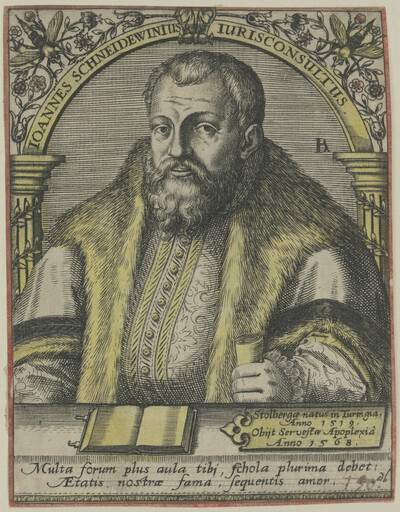 Portrait of Johann Schneidewein