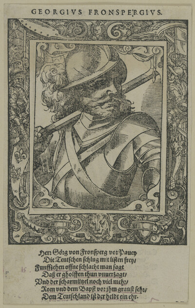 Portrait of Georg von Frundsberg