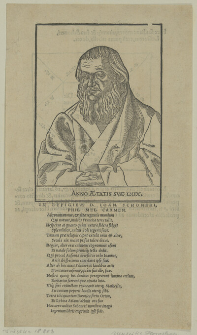 Portrait of Johann Schöner