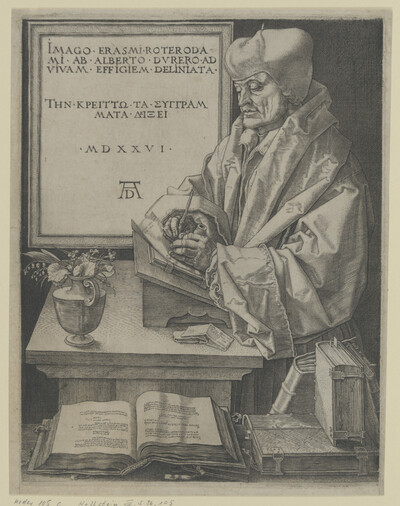 Portrait of Erasmus of Rotterdam