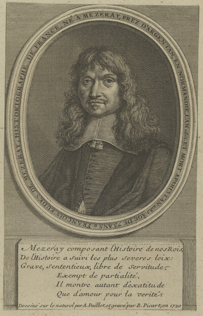 Portrait of Francois Eudes de Mezeray