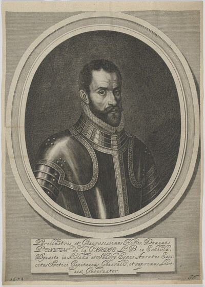 Portrait of Pontus de la Gardie