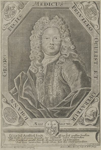 Portrait of Iohann Georg Fuchs