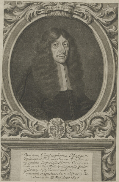 Portrait of Martinus Christopherus Mezger