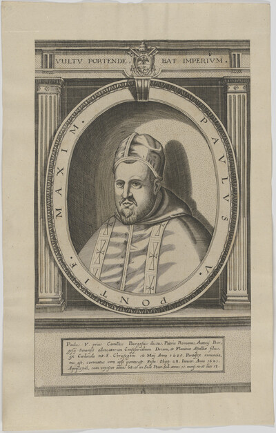 Bildnis von Papst Pavlvs V.