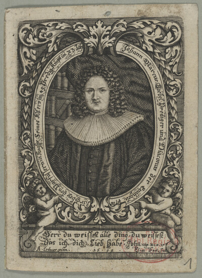 Portrait of Johann Marcus Goebel