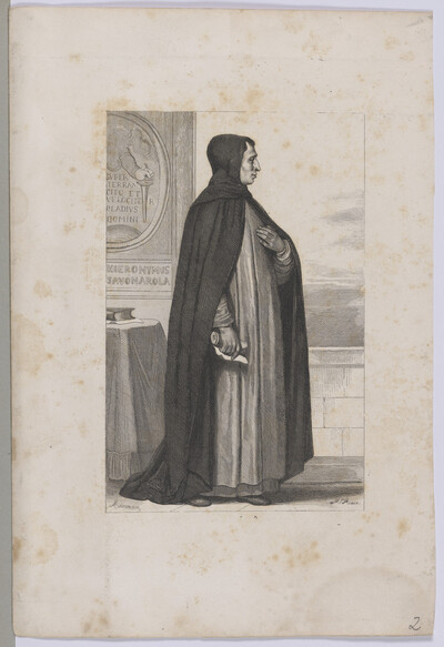 Portrait of Jerome Savonarola