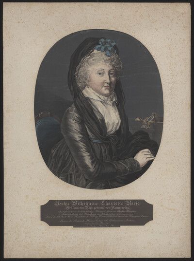 Portrait of Sophie Wilhelmine Charlotte Marie von Voss