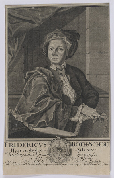 Portrait of Fridericvs Roth-Scholtz