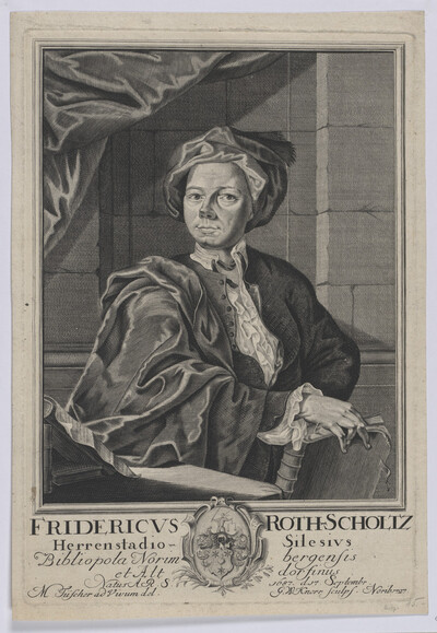 Portrait of Fridericvs Roth-Scholtz