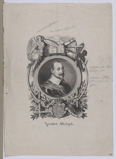 Portrait of Gustav Adolf II, King of Sweden