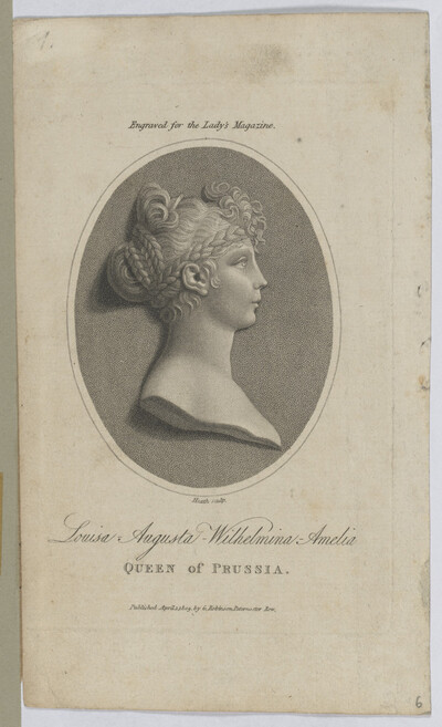 Portrait of Louisa Augusta-Wilhelmina Amalia, Queen of Prussia