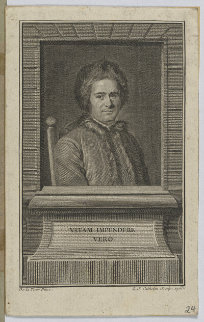 Portrait of Jean-Jacques Rousseau