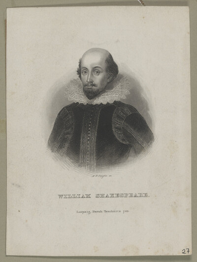 Portrait of William Shakespeare