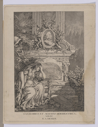 Portrait of Albertus Hallerus