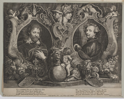 Double portrait of the Pet. Pavl. Rvben and Antonivs van Dyck