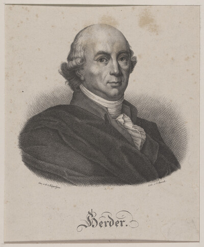 Portrait of Johann Gottfried von Herder
