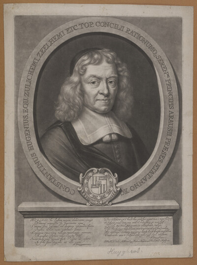 Portrait of Constantinus Hugenius