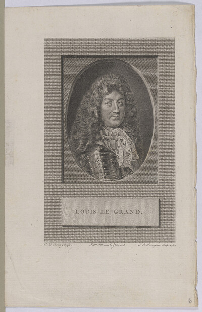 Portrait of Louis le Grand, King of France