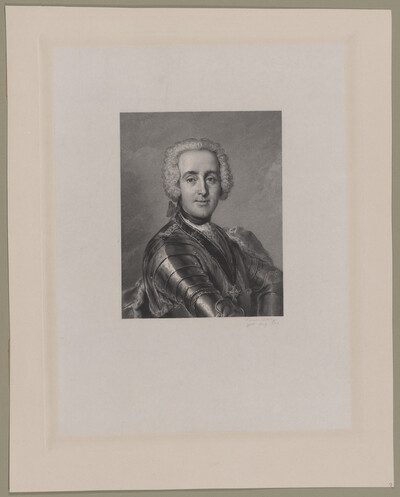 Bildnis des Heinrich August de LaMotte- Fouqué