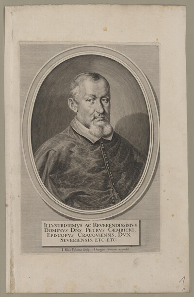 Portrait of Petrvs Gembicki