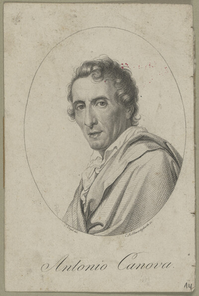 Portrait of Antonio Canova