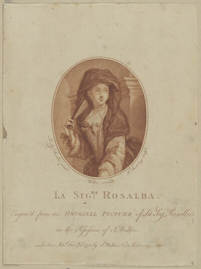 Portrait of the Rosalba Carriera