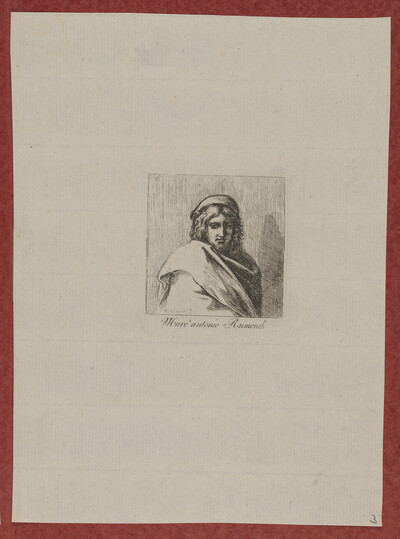 Portrait of Marcantonio Raimondi